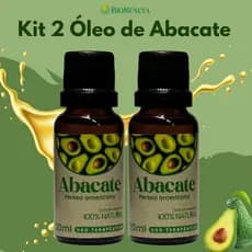 Kit 2 Óleos de Abacate 20 ml 100% Natural – Promoção