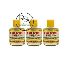 Kit 3x Calicida Indiano Verugas Unheiro e Calos 10G