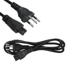 CABO DE FORÇA ENERGIA TRIPOLAR TIPO MICKEY PADRÃO NOVO 1,50 10A PARA NOTEBOOK LAPTOP