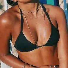 Biquíni Parte de Cima Cortininha Avulsa (Só Sutiã) De Lycra Praia Pro Verão 2023