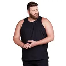 Camisa Regata Lisa  Masculina Plus Size