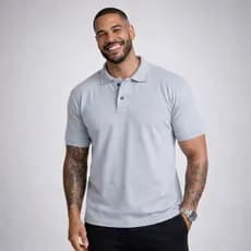 Camisa Gola Polo Piquet Masculina Casual
