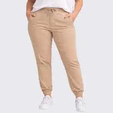 Calça Jeans/sarja Feminina Jogger Plus Size G1 G2 G3 G4 VARIAS CORES
