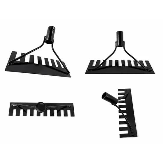 Kit Com 4 Rastelo Para Asfalto Pavimentação