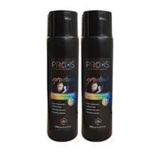 Kit 2 Shampoo Escurecimento De Cabelo Para Cabelo Branco Masculino