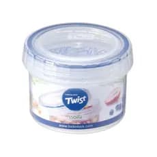 Pote Hermético redondo com Tampa Tipo Rosca Porta Papinha Lock&Lock 150ml