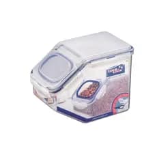 Pote com tampa Flip Porta Mantimentos Cereais Grãos Hermético Lock&lock 2500ml