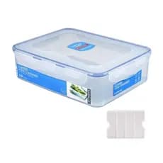 Pote Hermético Saladeira C/ Grade Escorredor Lock&lock 3,9 L