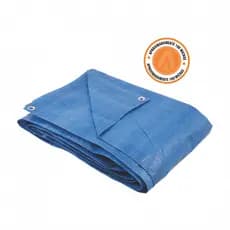 Lona de polietileno - 5 X 5 m - azul - 70 g/m² - 100 Micras - Ajax