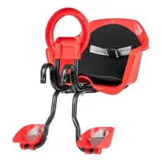 Cadeirinha Dianteira Pojda Aro 29 PJ100 Flexbike Vermelha