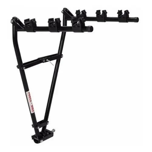 Transbike De Engate P/ 3 Bicicletas Universal Preto Acompanha Cintas.