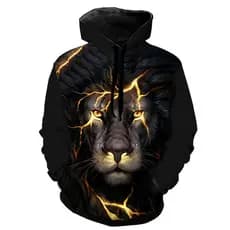 Blusa Frio Leão Bravo Estampa Moletom Promoção