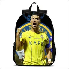 Mochila Infantil Escolar Meninos Cristiano Ronaldo Cr7