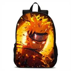 Mochila Infantil Escolar Desenho Animado Naruto Uzumaki