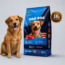 Ração Para Cachorro Adulto 10,1kg Sabor Carne 18g Proteína Alta Aceitação