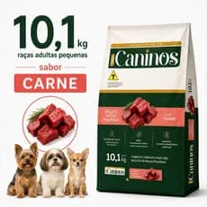 Ração para Cachorro Adulto Raças Pequenas Sabor Carne 10,1kg Alta Palatabilidade