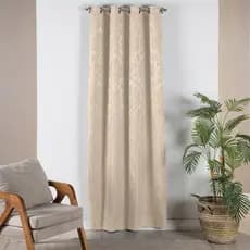 Cortina Porta Jacquard C/Ilhos Sala Quarto e Cozinha 1,40mts X 2,20mts