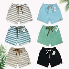 Short Linho Infantil Juvenil Meninos Bermuda Mauricinho Premium 02 ao 16