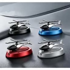 Aromatizador de carro em formato de helicóptero – pastilhas perfumadas ou água perfumada.