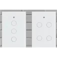 Interruptor Inteligente Tomada 3   4 Botão Wifi Smart Automação