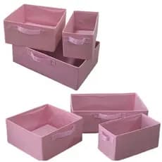 Kit 6 Cxs Organizador Infantil De Brinquedo Médio Organibox