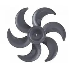 Hélice 6 Pás Cinza Para Ventilador Britânia B400 Turbo