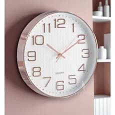 Relógio de Parede Quatzo Silencioso Decorativo Moderno Grande 30 cm