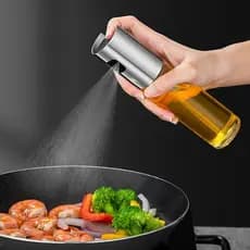 Spray Vidro Inox Borrifador Azeite De Cozinha Galheteiro