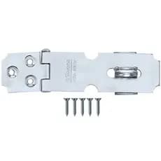 Dobradiça Porta Cadeado Fecho Trinco Zincado 6,5cm Para Portão Gaveta Armário | Silvana