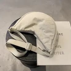 bolsa feminina transversal nylon impermeável NOVO meia-lua 2304