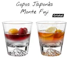 2 Copos Para Whisky Drink de Cristal Transparente Presente Luxo com 2/4/6 unidades