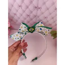 Tiara infantil do Brasil 🎀 Arco infantil do Brasil 🎀