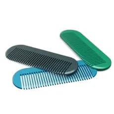 Pente Escova De Bolso Carteira Minamilista 2 Cabelo Barba Masculino Feminino Portátil Curto