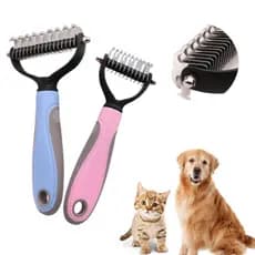 Desembaraçador De Pelos Longos Para Pet Rasqueadeira Cães E Gatos