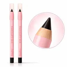 Lápis de Olho Preto Ruby Rose Linha Eye Catching Alta Pigmentação e Maciez