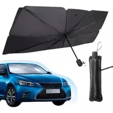 Quebra Sol Parabrisa Para Carro Proteção Térmica Portátil UV