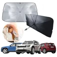Quebra Sol Portátil Para-brisa De Carro Isolamento Térmico Parabrisa Temperatura Carro Painel COntra Sol Raios Uv Solar