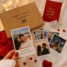 Kit Mini Fotos Personalizadas - Envio 24 Horas Polaroid 4K Alta Qualidade Não Desbota Fotografia Premium