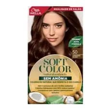 Tinta de Cabelo Soft Color Castanho Claro 50
