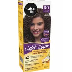 Tintura Salon Line Light Color Castanho Claro 5.0