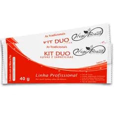 Kit Duo Manicure e Pedicure Com Creme Emoliente, Lixa e Palito - 30 Kits.