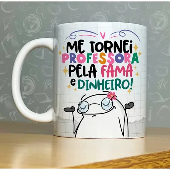 Caneca Dia dos Professores Professora Professor Personalizada Presente Lembrancinha