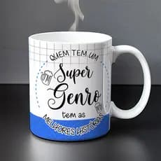 Caneca de Porcelana SUPER para pesentear