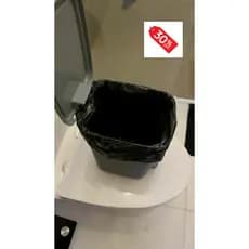 kit 50 unidades Saco de lixo padrão lavabo banheiro pia escritório OFERTA