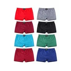 Kit 5 e 10 cuecas infantil em microfibra cueca box menino