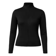 Abrigo Casaco Fitness Feminino De Academia Leve Proteção Uv