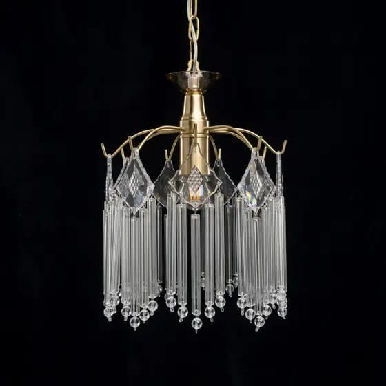 Lustre Luminaria Pendente De Cristal vidro Para Sala/Qaurto