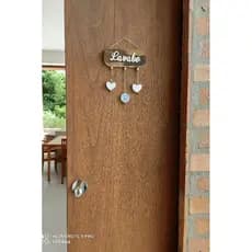 Placa decorativa para, banheiros, toilette e lavabo.