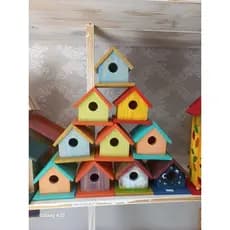 Casinha de passarinho, canarinho/ casa de pássaros/viveiro / pequena - decoração