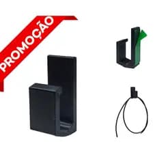 Gancho Adesivo de Parede Multiuso Médio Com Dupla Face Para Pendurar Roupas e Objetos